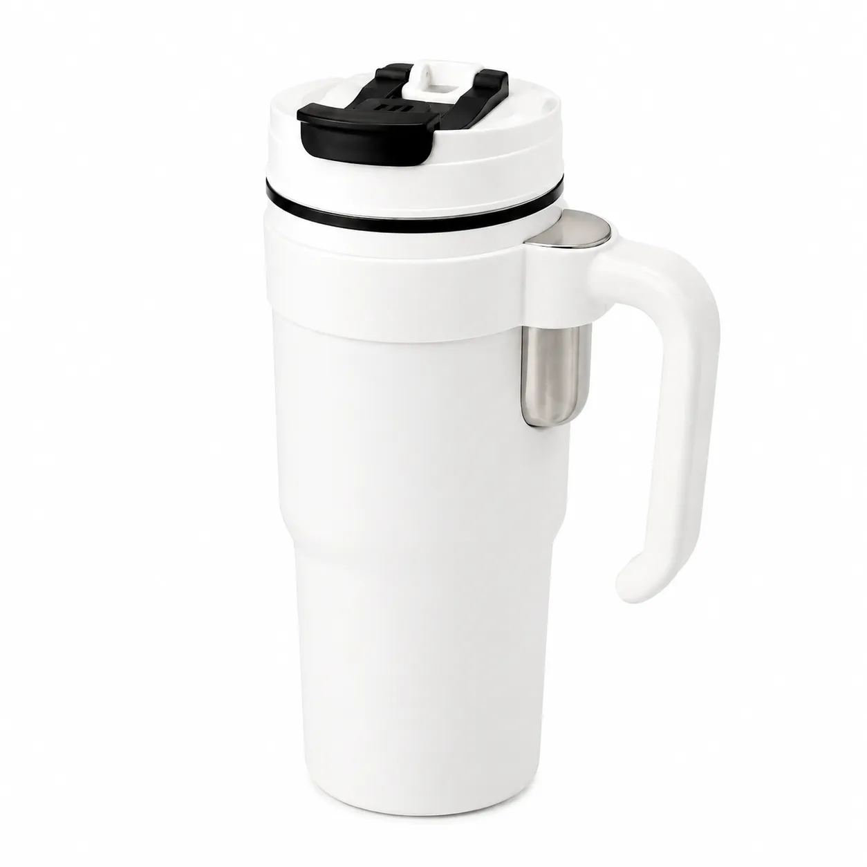 Customized logo heated travel mug for Group annversary gift, low moq, private Group logo